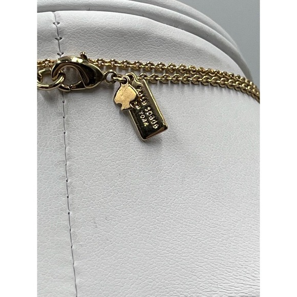 Kate Spade Bungalow Bouquet Cluster Mother Of Pearl Earrings Necklace Set - Picture 10 of 16